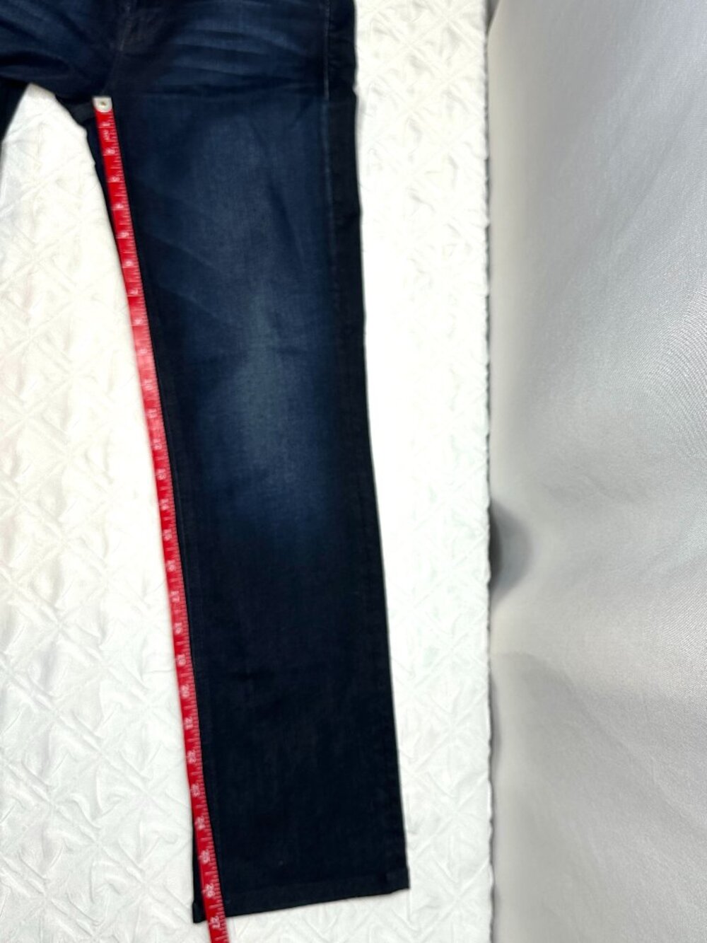 Mother Dazzler Ankle MidRise Straight Jeans SZ 26 Dark Wash Elevated Minimalist - Picture 3 of 8